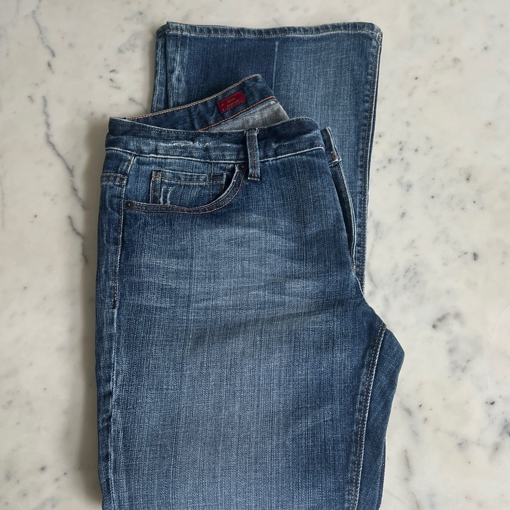 Express Women's Dark Blue Boot Cut Jeans